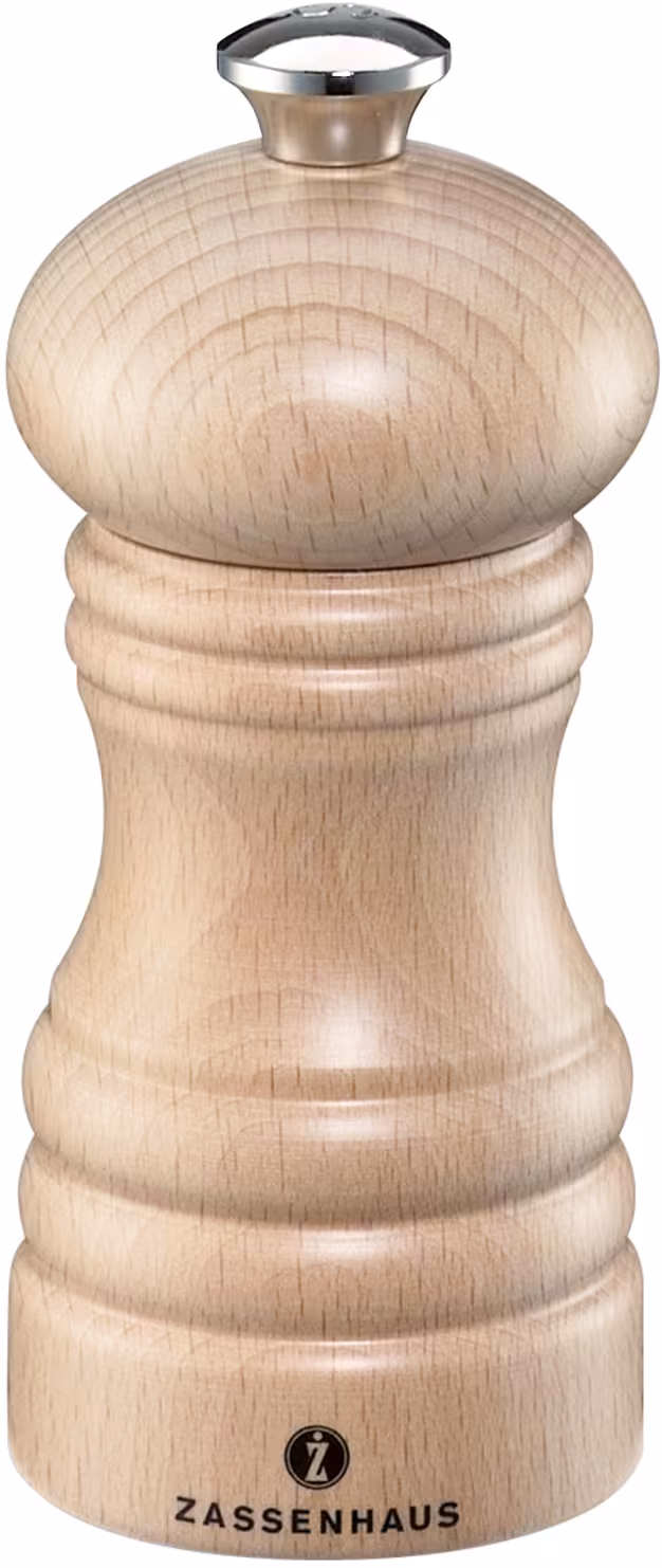 Zassenhaus Salzmühle Berlin Buche Holz Salzstreuer Gewürzmühle
