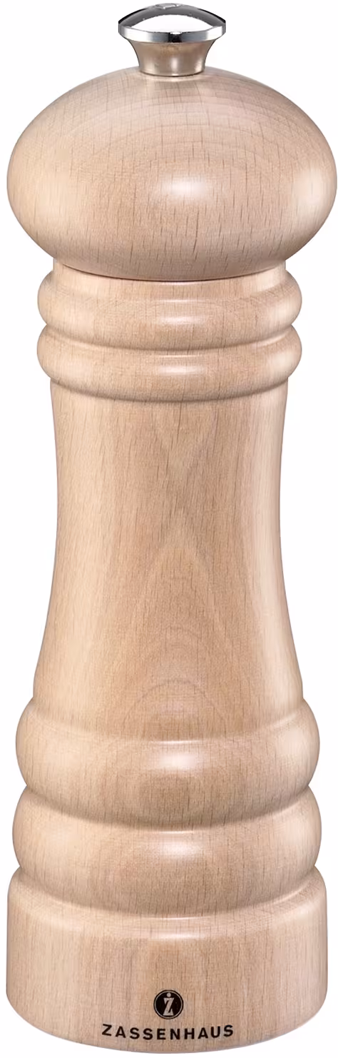 Zassenhaus Pfeffermühle BERLIN Buche natur Holz Pfeffermühle