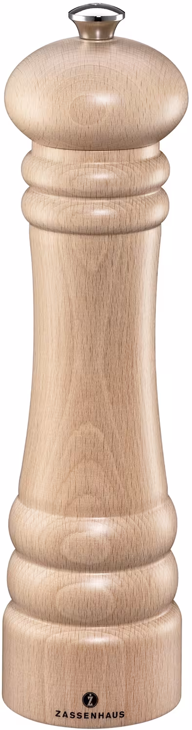 Zassenhaus Salzmühle BERLIN Buche Holz Salzstreuer naturfarben