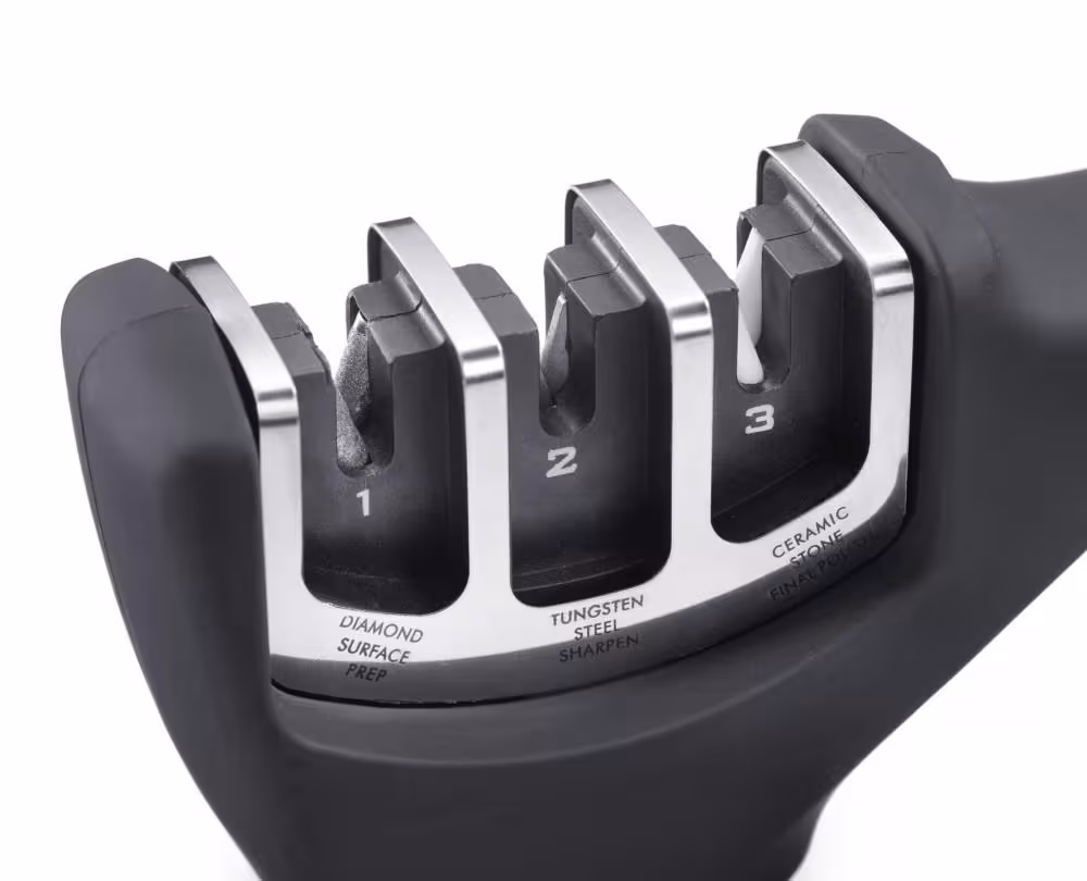 Westmark Messerschärfer Deluxe 3-Stufen Diamant Tungsten Keramik