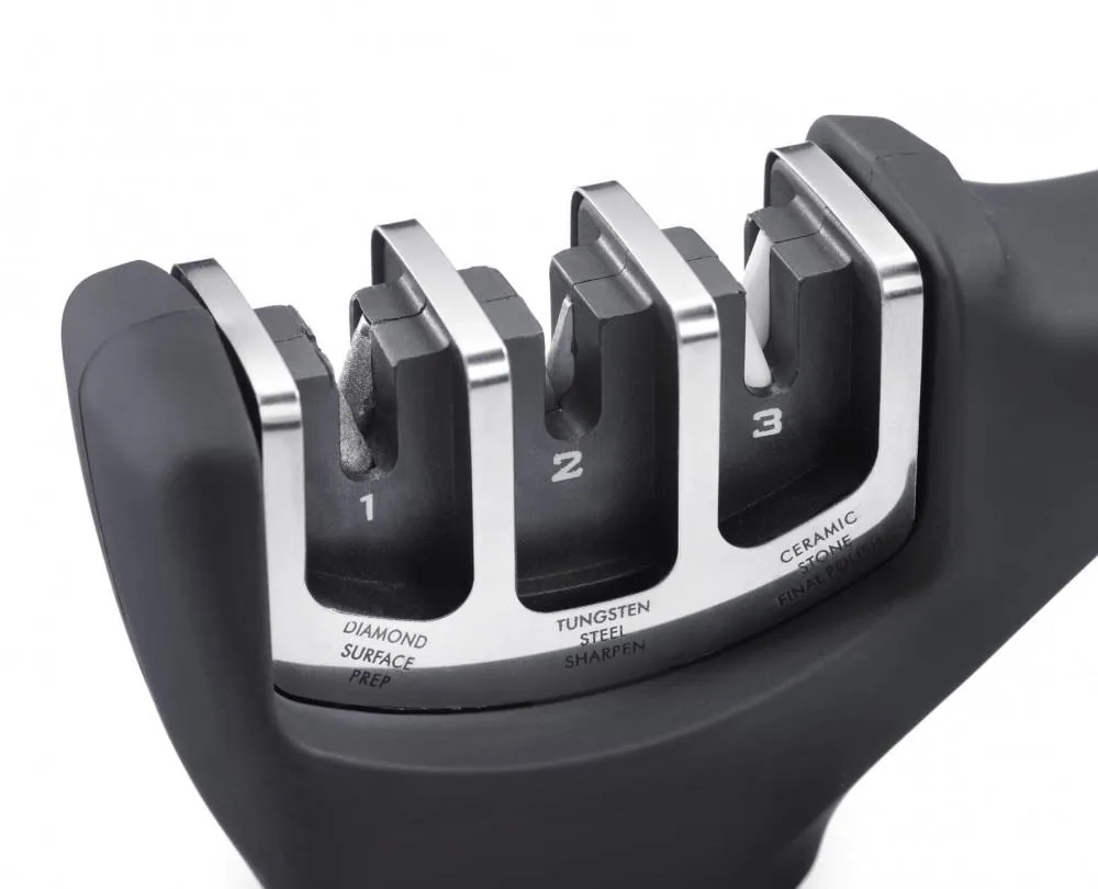 Westmark Messerschärfer Deluxe 3-Stufen Diamant Tungsten Keramik