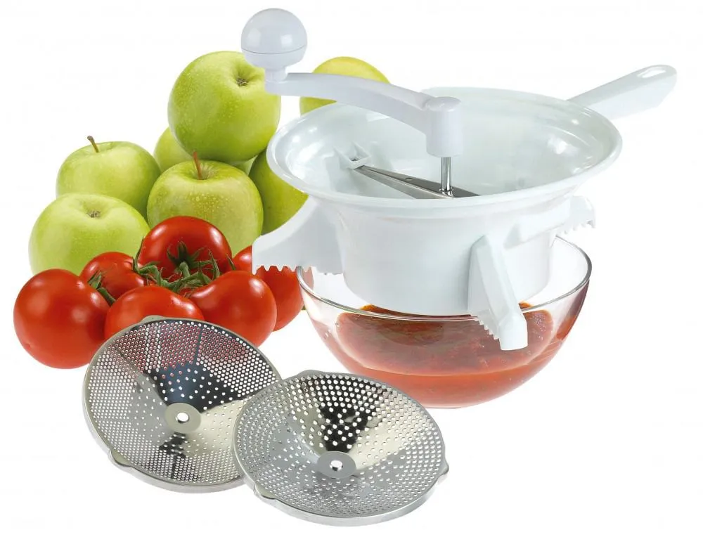Westmark Passiermaschine mit Siebeinsätzen für Tomaten und Apfelmus