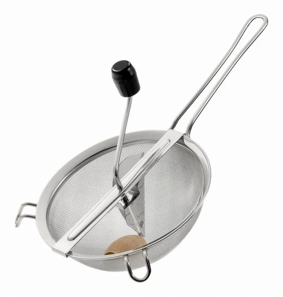Westmark Passiersieb Freches Früchtchen mit Kurbel, feinmaschig Edelstahl