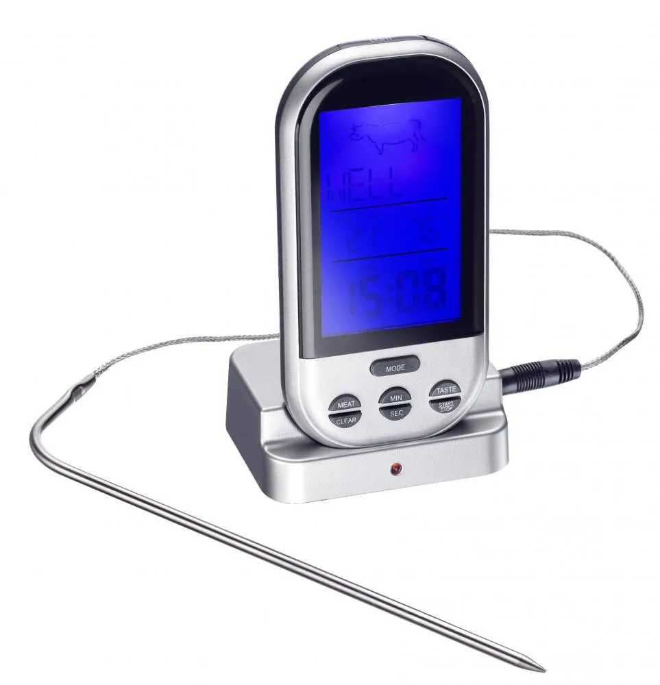 Westmark digitales Funk-Bratenthermometer mit Fühler und Display