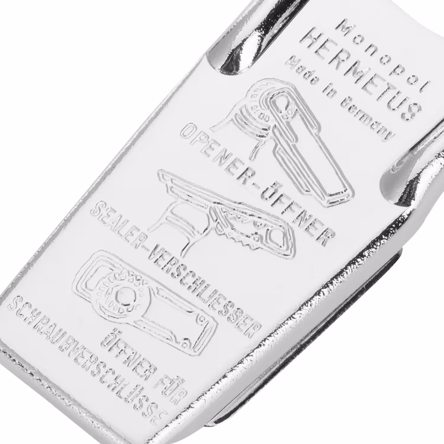 Westmark Hermetus Monopol Flaschenöffner und Verschließer aus Metall