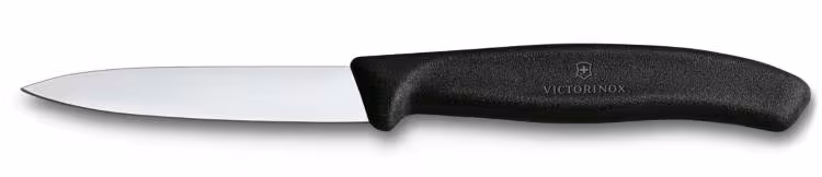 Victorinox Swiss Classic Gemüsemesser 8 cm schwarz Mittelspitz Messer