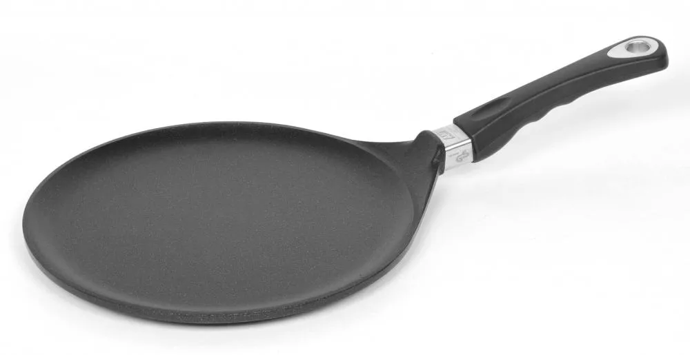 AMT Gastroguss Crepes Pfanne aus Aluguss antihaft schwarz