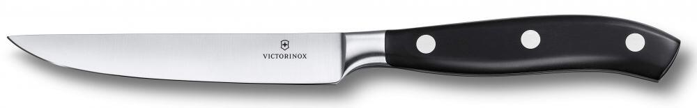 Victorinox Grand Maitre Steakmesser 12 cm geschmiedet, schwarzer Griff