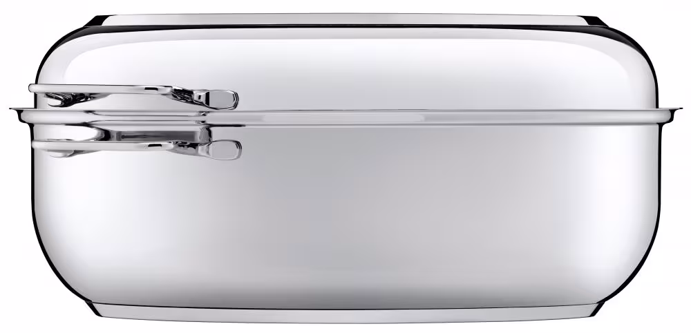 Silit Multibräter Edelstahl Bräter mit Deckel seitlichen Griffen