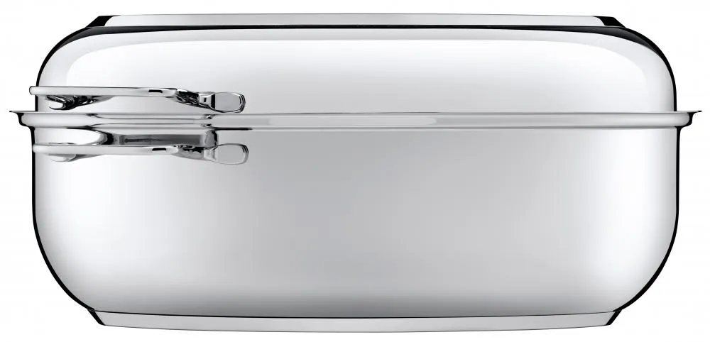 Silit Multibräter Edelstahl Bräter mit Deckel seitlichen Griffen