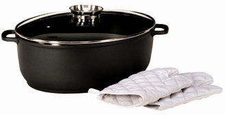 Krüger Gansbräter Leipzig mit Glasdeckel