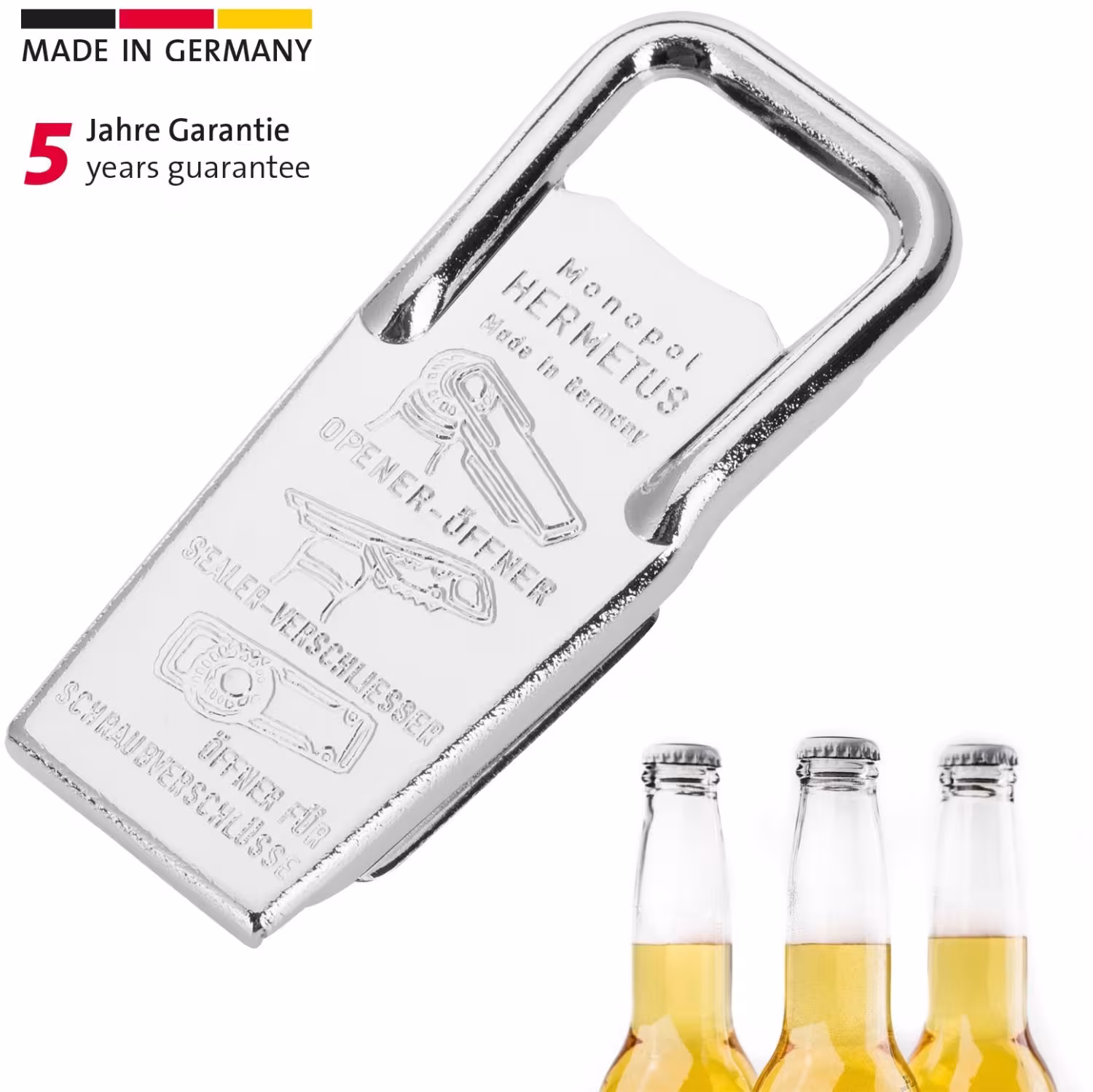 Westmark Hermetus Flaschenöffner Verschließer Monopol Edition Made in Germany 5 Jahre Garantie