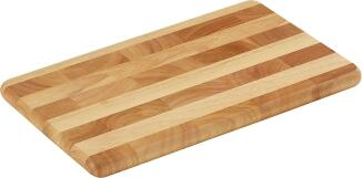 Zassenhaus Tranchierbrett aus Gummibaum (Stirnholz)