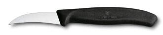 Victorinox Swiss Classic Tourniermesser 6 cm schwarz, gebogene Klinge