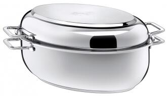 Silit Multibräter Edelstahl Bräter mit Deckel und Griffen
