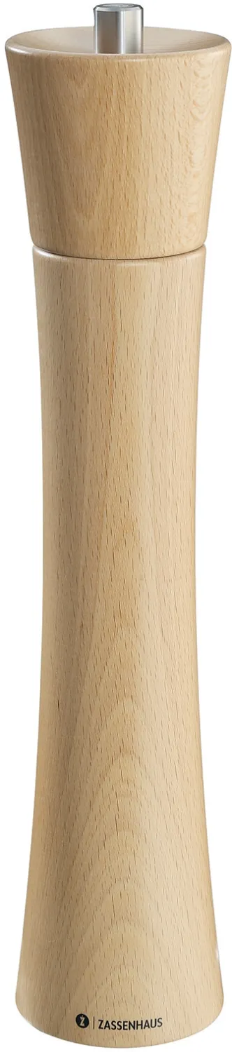 Zassenhaus Pfeffermühle FRANKFURT Buche natur Holz Pfeffermühle