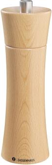 Zassenhaus Pfeffermühle FRANKFURT Buche natur Holz Gewürzmühle