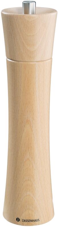 Zassenhaus Pfeffermühle FRANKFURT Buche natur, Holz Pfeffermühle hell