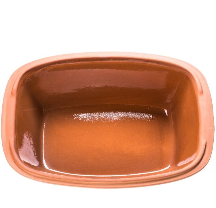 Römertopf Klassik groß Bräter aus Ton ohne Deckel