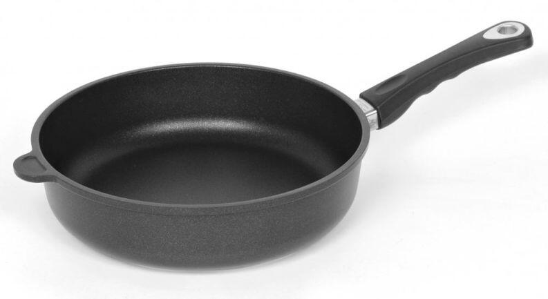 AMT Schmorpfanne aus Aluguss für Induktion