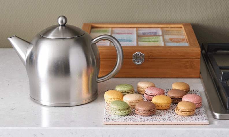 Bredemeijer Teekanne Minuet Santhee matt gebürstet