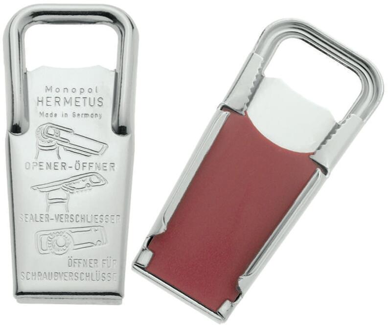 Westmark Flaschenöffner und -verschließer Hermetus, Monopol Edition